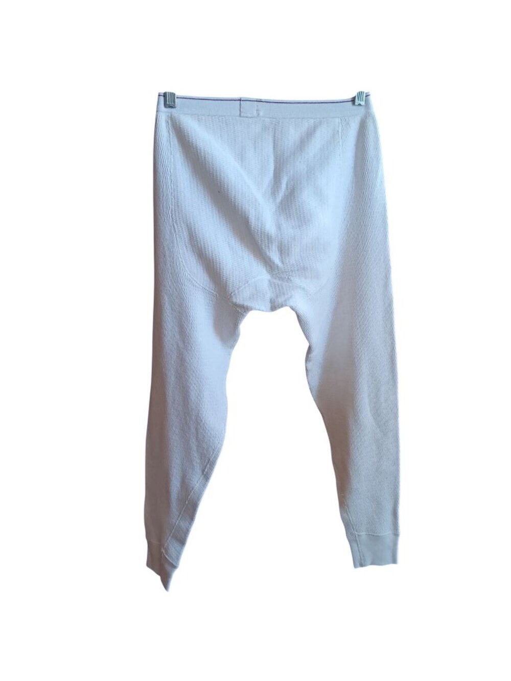 Vintage Munsingwear Mens Thermal Bottoms Large Long Underwear Waffle Knit 1970's